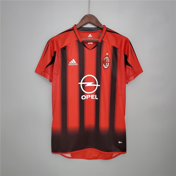 AAA Quality AC Milan 04/05 Home Soccer Jersey